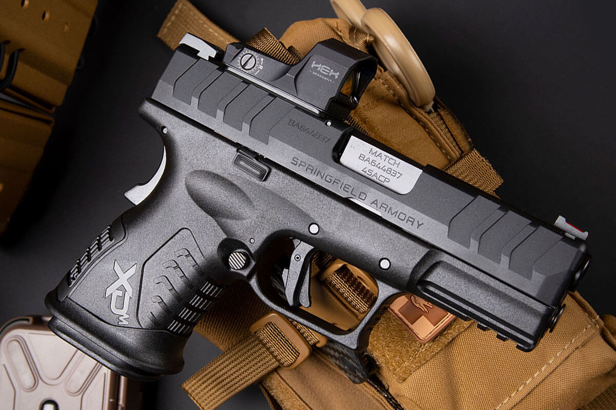 First Look: Springfield Armory XD-M Elite 3.8-Inch Compact OSP .45 ACP Pistol